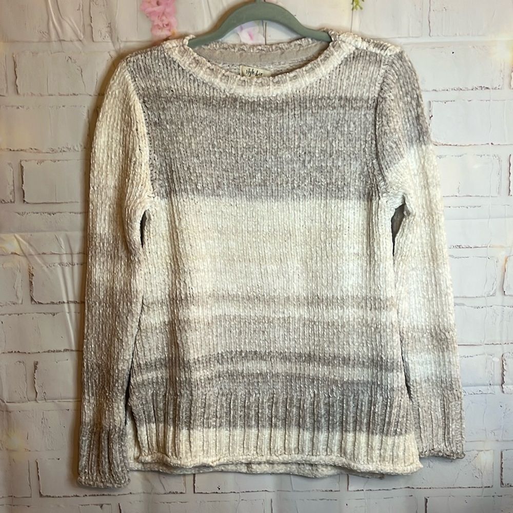 NWT STYLE & CO CHENILLE KNIT SWEATER SIZE PS